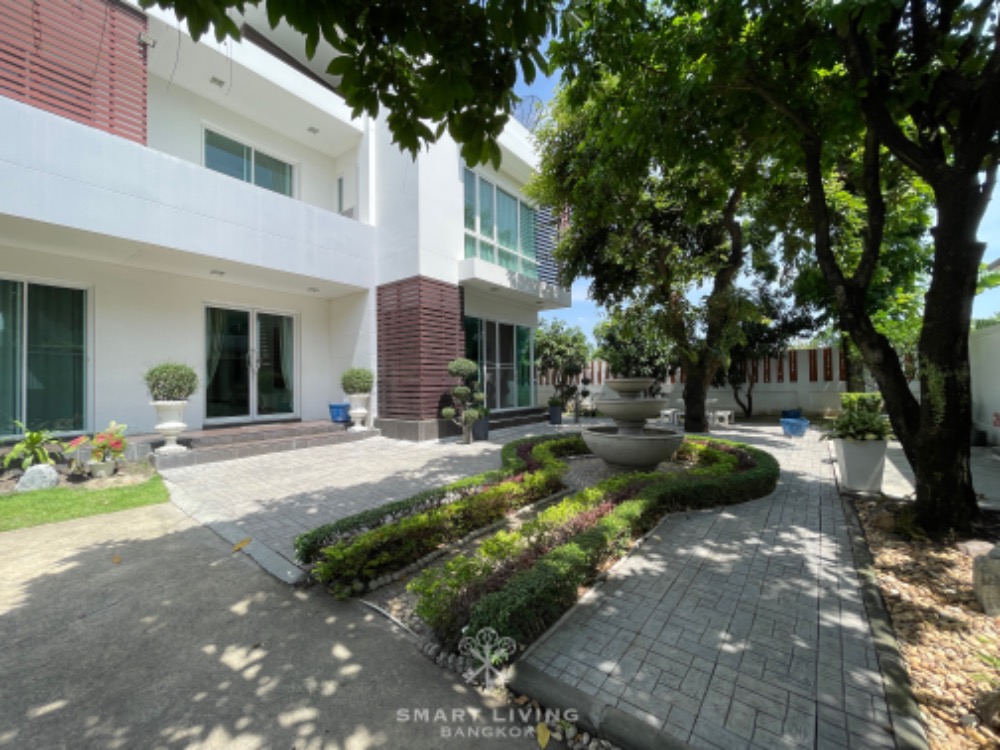 ขายบ้านนวมินทร์ รามอินทรา : 📢👇ขายบ้านหรู พร้อมผู้เช่าสัญญาสิ้นสุด ธันวาคม 2569 สระว่ายน้ำส่วนตัว พื้นที่กว้างขวาง ตกแต่งแบบ Modern โปร่ง สบาย บ้านเลขที่เป็นมงคล