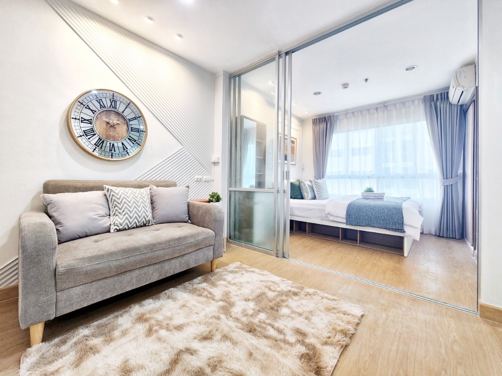 For SaleCondoBangna, Bearing, Lasalle : Condo near Bangna-Trad Road #Near Mega Bangna #Fully furnished, installment 7,000 | 100% loan | No down payment required