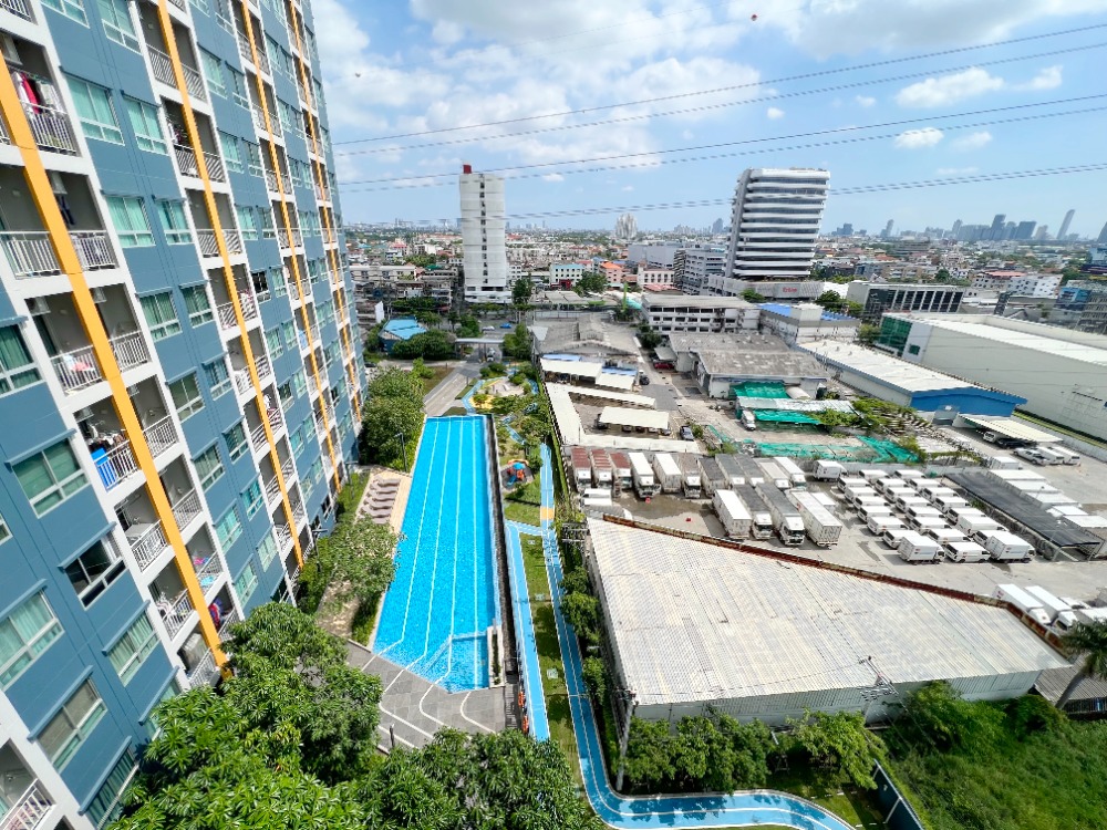 For SaleCondoPattanakan, Srinakarin : Condo for sale Lumpini Ville Phatthanakan-Srinakarin Lumpini Ville Phatanakan - Srinakarin, near Kasem Bundit University, 1 bedroom, size 28 square meters, large room, beautiful view, complete central area, convenient travel, Srinakarin, Phatthanakan,