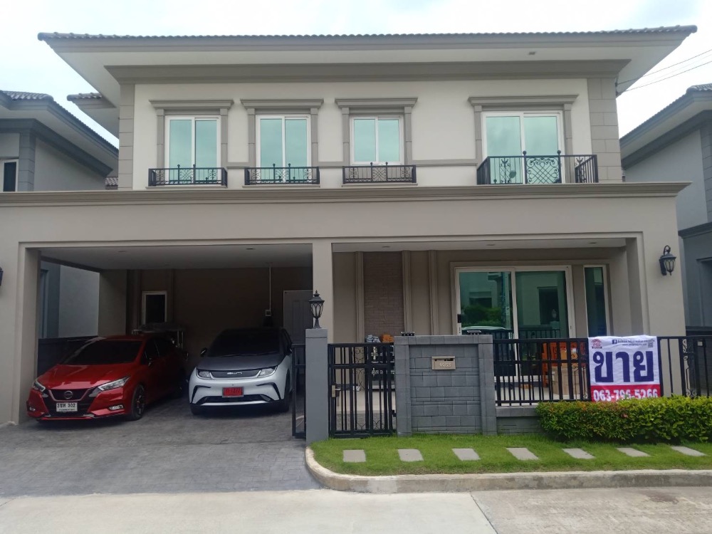 ขายบ้านบางแค เพชรเกษม : ขายบ้านเดี่ยว 2 ชั้น แกรนดิโอ เพชรเกษม สวย พร้อมอยู่ สนใจแอตไลน์ครับ@841qqlnr
