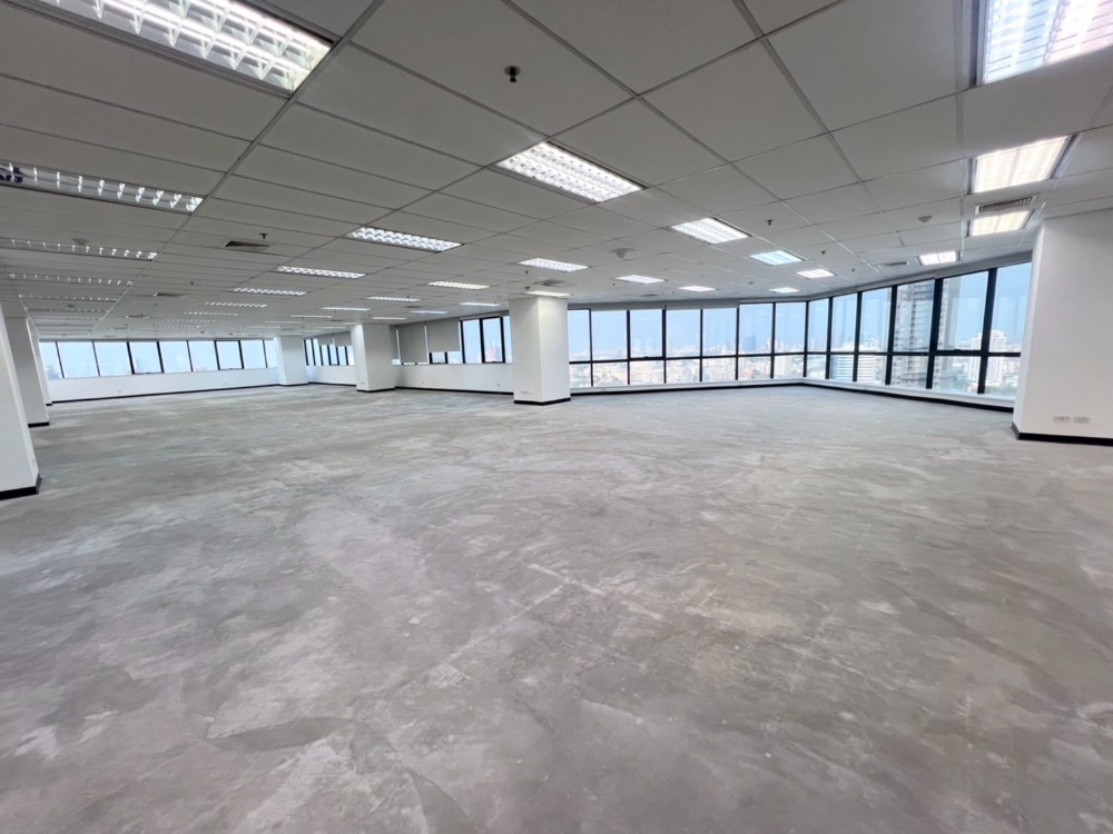 For RentOfficeRama9, Petchburi, RCA : Office, beautiful space, 24th floor