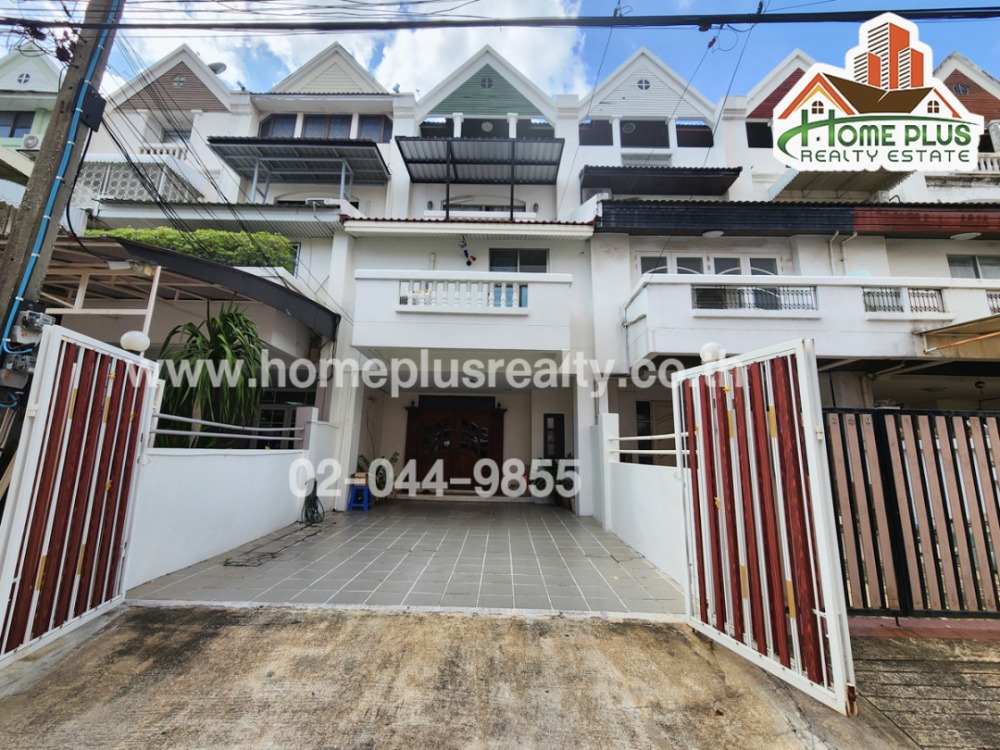 ขายทาวน์โฮมสะพานควาย จตุจักร : ทาวน์โฮม 4 ชั้น ซอยเทศบาลสงเคราะห์2 บองมาร์เช่ มาร์เก็ตพาร์ค