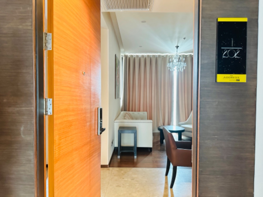 ขายคอนโดสุขุมวิท อโศก ทองหล่อ : 🔥ขายห้องพร้อมเฟอร์ 2 ห้อง The Address สุขุมวิท28 2Bed 2Baht โทร 0959415999 🔥