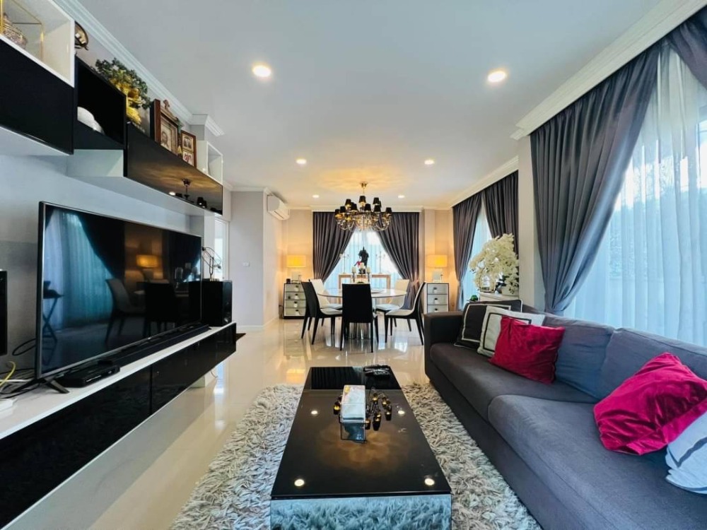For RentHouseNawamin, Ramindra : 🔥🔥Urgent ‼️ For rent, ready to move in, detached house, The City Ramintra 3 🟠#TM2309_052