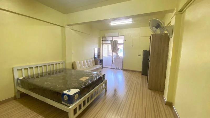 For RentCondoMin Buri, Romklao : ⚡ For rent, Ruamjai Condo Ramkhamhaeng 187, size 32 sq m, with furniture and electrical appliances ⚡