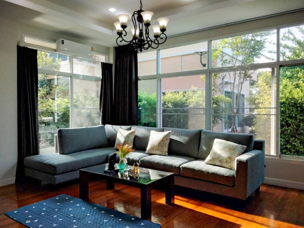 ให้เช่าบ้านสมุทรปราการ สำโรง : บ้านให้เช่า หมู่่บ้าน วินด์มิลล์ พาร์ค Windmill Park บางนา กม.10 ตกแต่งครบ พร้อมอยู่