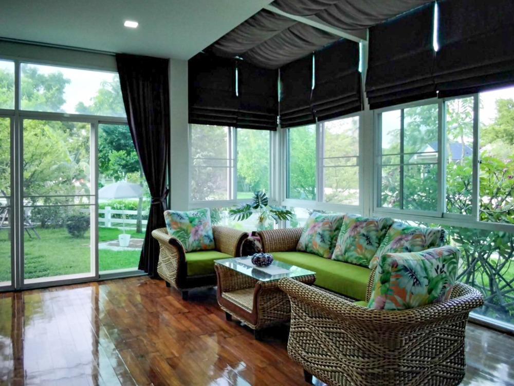 ให้เช่าบ้านสมุทรปราการ สำโรง : บ้านให้เช่า หมู่่บ้าน วินด์มิลล์ พาร์ค Windmill Park บางนา กม.10 ตกแต่งครบ พร้อมอยู่