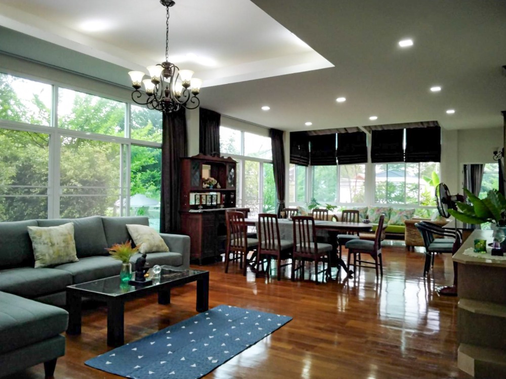 ให้เช่าบ้านสมุทรปราการ สำโรง : บ้านให้เช่า หมู่่บ้าน วินด์มิลล์ พาร์ค Windmill Park บางนา กม.10 ตกแต่งครบ พร้อมอยู่