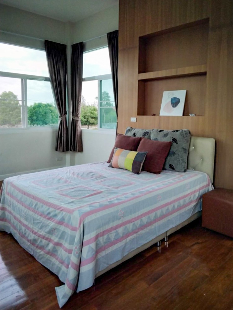 ให้เช่าบ้านสมุทรปราการ สำโรง : บ้านให้เช่า หมู่่บ้าน วินด์มิลล์ พาร์ค Windmill Park บางนา กม.10 ตกแต่งครบ พร้อมอยู่