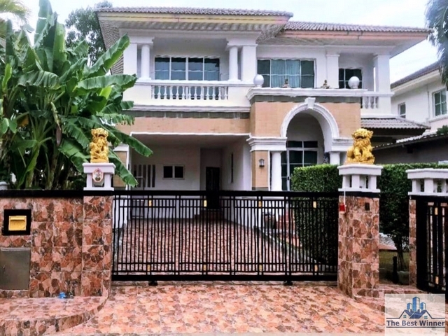ให้เช่าบ้านพัฒนาการ ศรีนครินทร์ : 🚩🍀⭐ 65,000 ให้เช่านันทวัน สวนหลวง ร.9   Fully Furnish  เป็นมิตรกับสัตว์เลี้ยง #สวยถูกครบจบในหลังเดียว ✅
