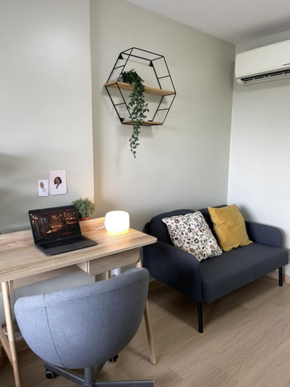 For RentCondoOnnut, Udomsuk : ‼️For Rental Elio Delray/ Condo for rent Elio Delray, Soi Sukhumvit 64, furnished room with new equipment, room size 26 sq m., Lowrise, 5th floor, Building D, near BTS Punnawithi, Udom Suk, only 700 meters.