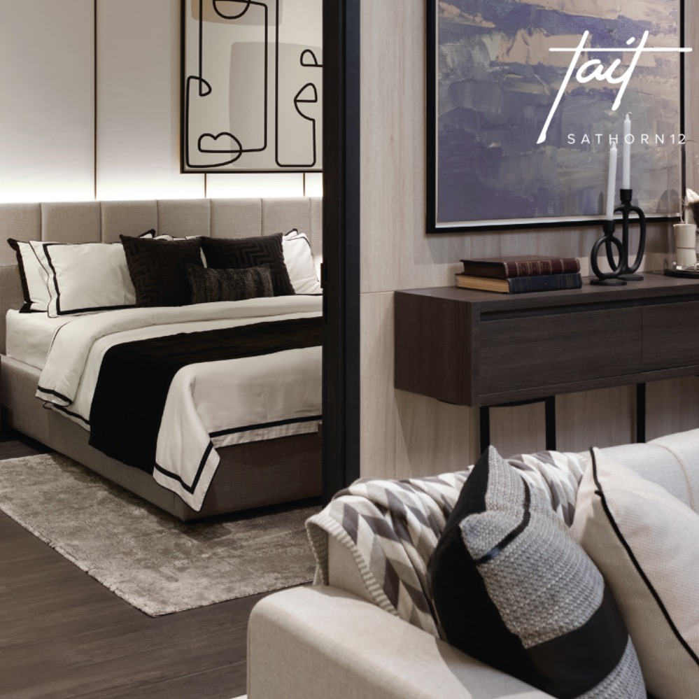 ขายคอนโดสาทร นราธิวาส : 🔥ขายห้องโครงการ Tait Sathorn 12🔥 - 2Bed 2Baht 71ตรม. Bts เซนต์หลุยส์ Tel. 0959415999