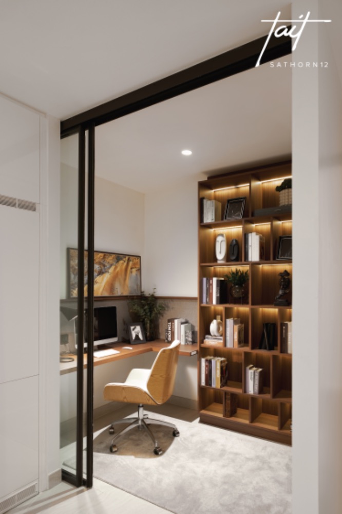 ขายคอนโดสาทร นราธิวาส : 🔥ขายห้องโครงการ Tait Sathorn 12🔥 - 2Bed 2Baht 71ตรม. Bts เซนต์หลุยส์ Tel. 0959415999