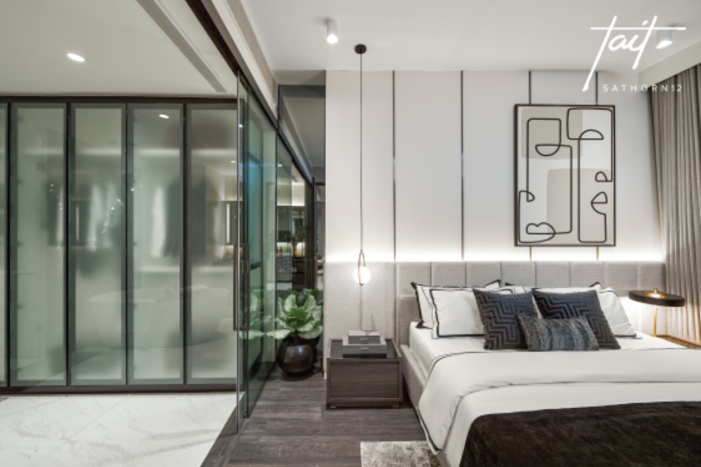 ขายคอนโดสาทร นราธิวาส : 🔥ขายห้องโครงการ Tait Sathorn 12🔥 - 2Bed 2Baht 71ตรม. Bts เซนต์หลุยส์ Tel. 0959415999