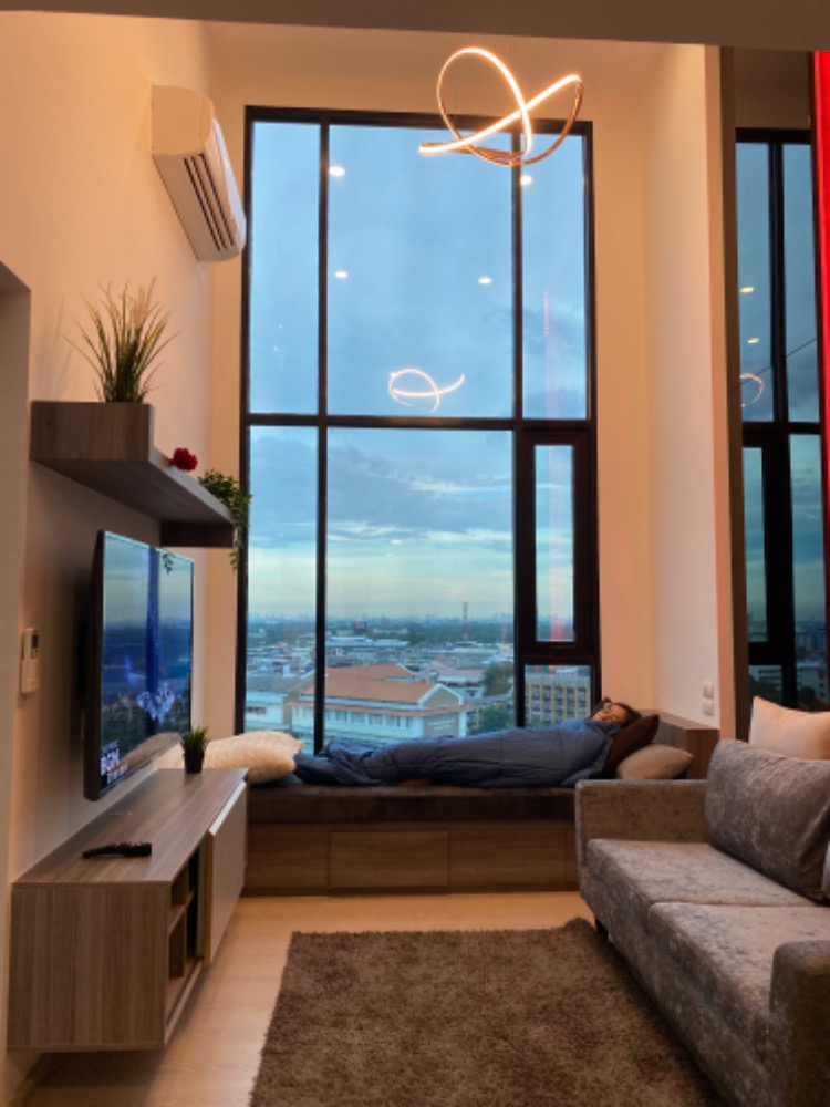 For RentCondoVipawadee, Don Mueang, Lak Si : 🔥For urgent rent🔥 Knightsbridge Phahon Yothin - Interchange duplex, fully furnished, ready to move in