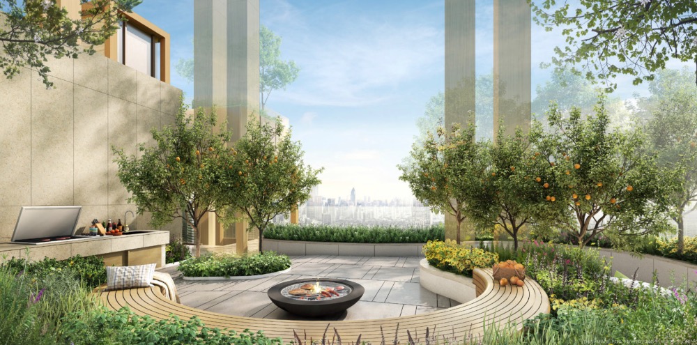 ขายคอนโดสีลม ศาลาแดง บางรัก : 🔥ขายห้อง Rare Penthouse @Romm Convent 418sq.m. 156.12MB Tel.0959415999