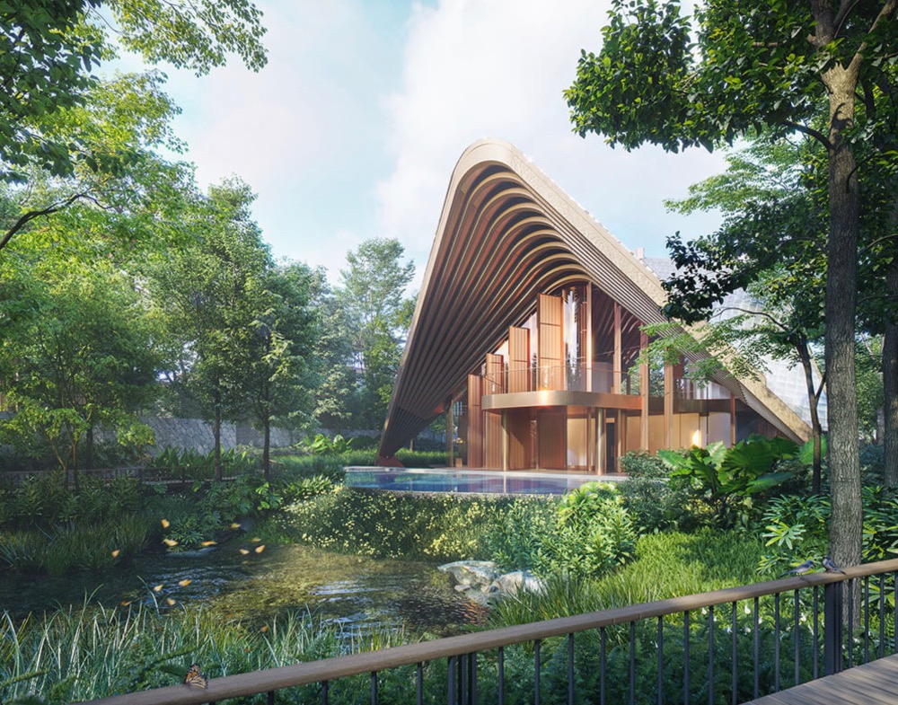 ขายคอนโดบางนา แบริ่ง ลาซาล : 🏆 Villa Mulberry Groove the Forestias Price 223.9 MB 1,246 Sq.m. Tel.0959415999 (NUT)