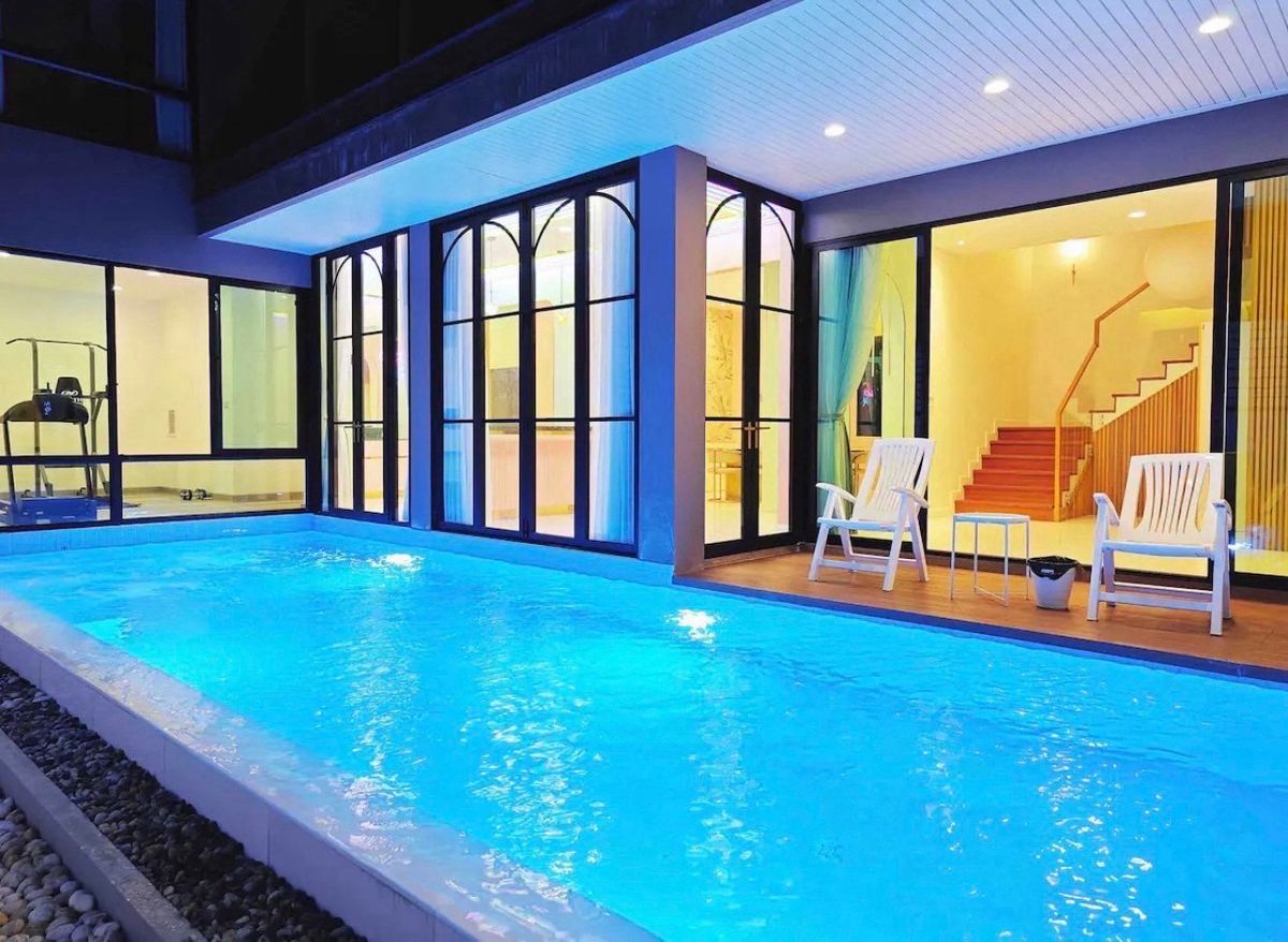 For RentHouseNonthaburi, Bang Yai, Bangbuathong : 📢👇For rent single house with private pool near BTS Ari / Saphan Kwai, Jatujak park, Sunday market , Central Ladprao 