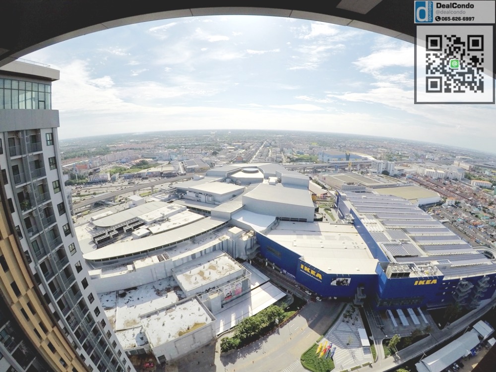 ให้เช่าคอนโดนนทบุรี บางใหญ่ บางบัวทอง : [VA224]ขอเครื่องซักผ้าได้ พลัม เซ็นทรัล เวตเกต เฟส 1 ติดเซ็นทรัล ชั้น 36 เฟอร์นิเจอร์และเครื่องใช้ไฟฟ้าครบ