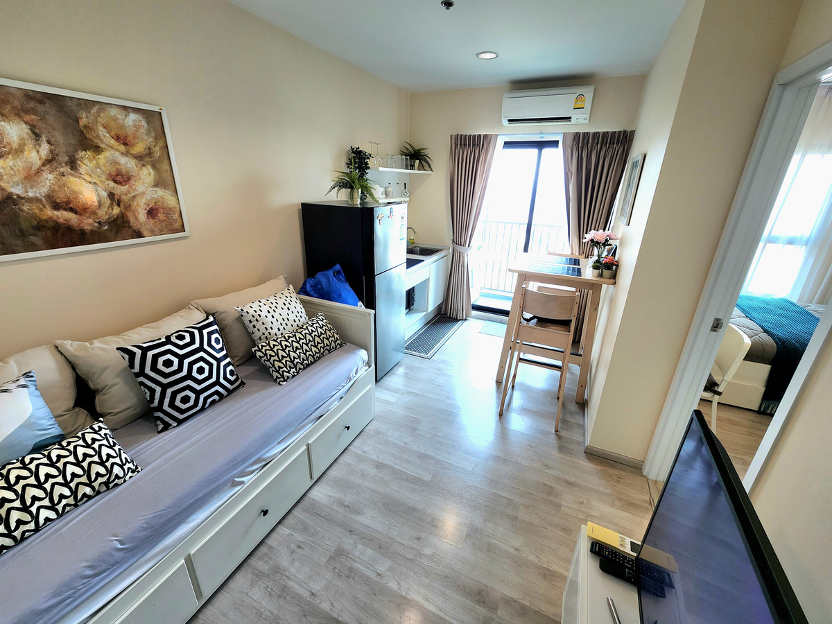 ให้เช่าคอนโดนนทบุรี บางใหญ่ บางบัวทอง : ลดราคา** ห้องว่างครับผม อัพเดท!! เฟอร์นิเจอร์ดีมากๆ จาก Ikea**ให้เช่า Plum Condo Central Station เฟส2 ชั้น32 ห้องจริงตามปก SN490.365