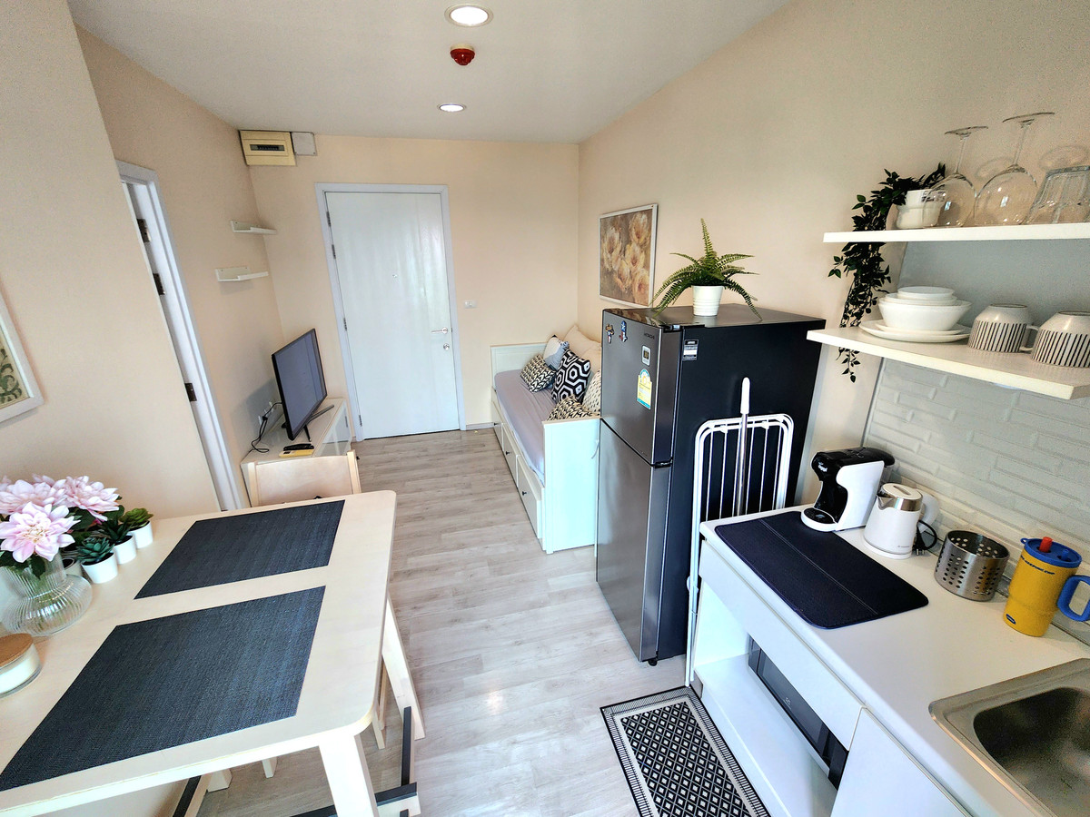 ให้เช่าคอนโดนนทบุรี บางใหญ่ บางบัวทอง : ลดราคา** ห้องว่างครับผม อัพเดท!! เฟอร์นิเจอร์ดีมากๆ จาก Ikea**ให้เช่า Plum Condo Central Station เฟส2 ชั้น32 ห้องจริงตามปก SN490.365