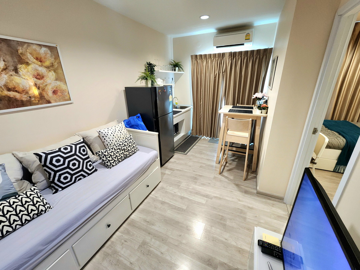 ให้เช่าคอนโดนนทบุรี บางใหญ่ บางบัวทอง : ลดราคา** ห้องว่างครับผม อัพเดท!! เฟอร์นิเจอร์ดีมากๆ จาก Ikea**ให้เช่า Plum Condo Central Station เฟส2 ชั้น32 ห้องจริงตามปก SN490.365