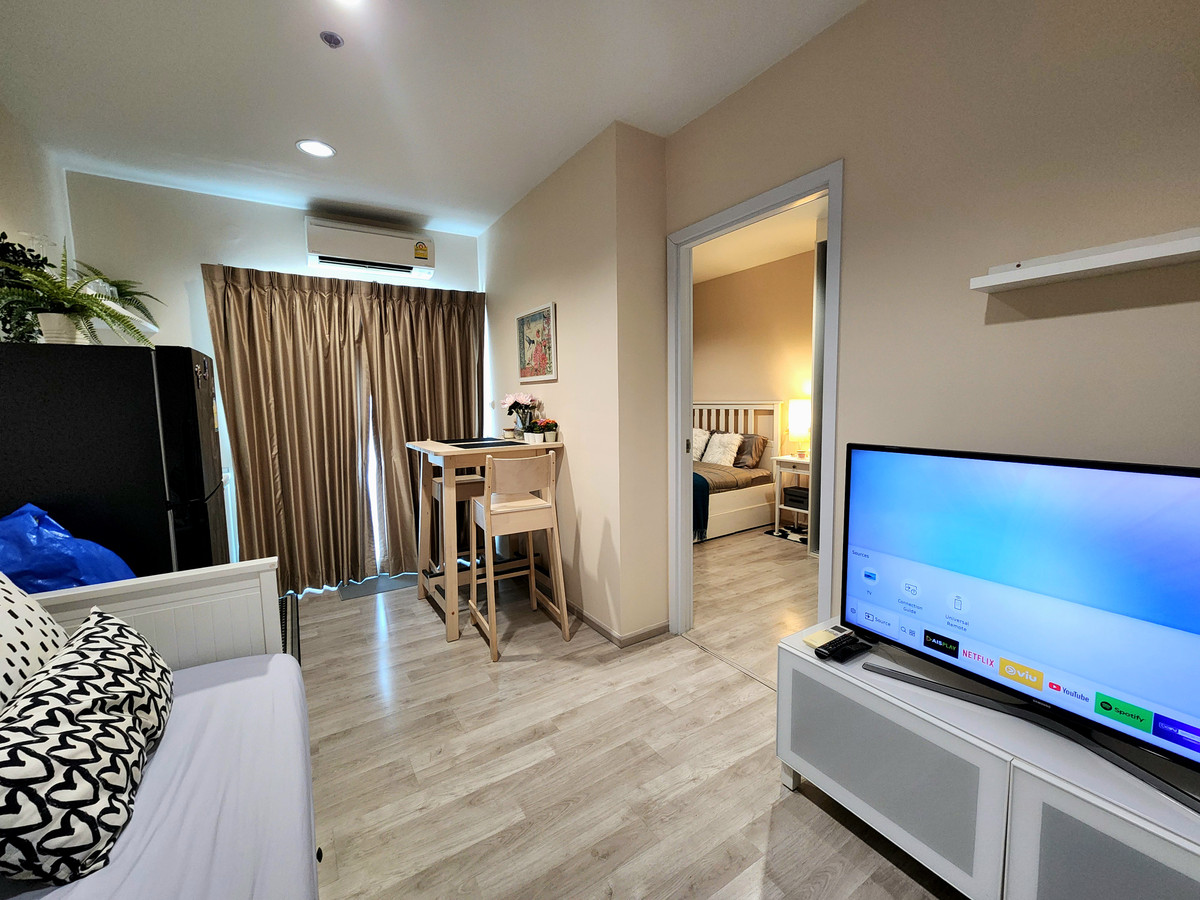 ให้เช่าคอนโดนนทบุรี บางใหญ่ บางบัวทอง : ลดราคา** ห้องว่างครับผม อัพเดท!! เฟอร์นิเจอร์ดีมากๆ จาก Ikea**ให้เช่า Plum Condo Central Station เฟส2 ชั้น32 ห้องจริงตามปก SN490.365