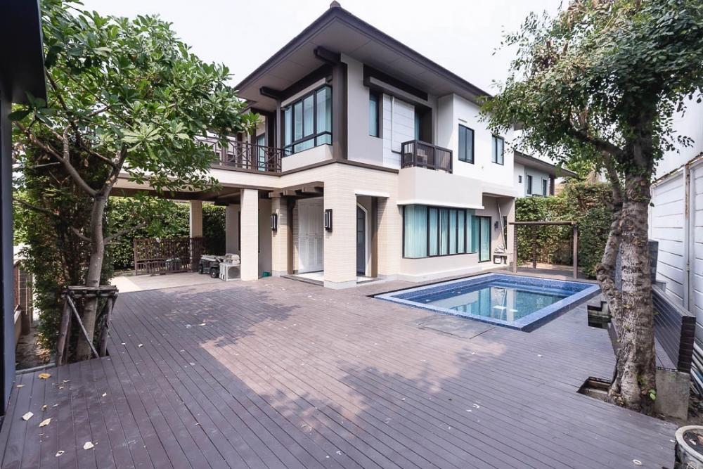 For RentHouseNawamin, Ramindra : [FOR SALE & RENT] HOUSE WITH POOL SETHSIRI - For rent & sale Baan Setthasiri Watcharaphon