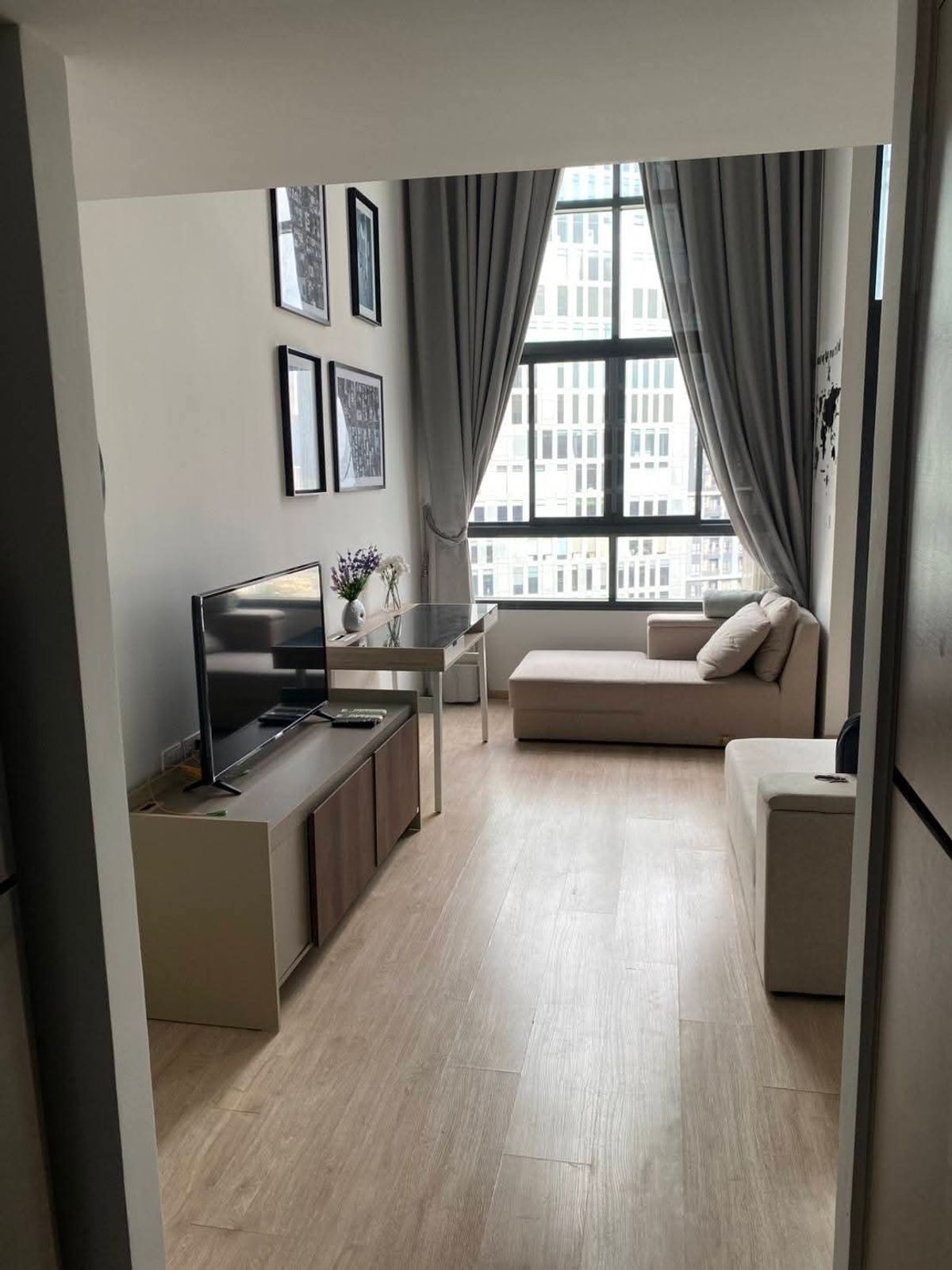 For RentCondoRama9, Petchburi, RCA : 🔐#PT2312_006🔐 ว่างพร้อมอยู่ 16 มี.ค.68 🗓️𝐅𝐨𝐫 𝐑𝐞𝐧𝐭 ( 37 𝐬𝐪𝐦. Duplex 1 bed, 𝟏𝐛𝐚𝐭𝐡 )𝐈𝐝𝐞𝐨 𝐍𝐞𝐰 𝐑𝐚𝐦𝐚 𝟗