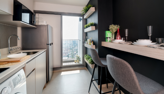 ขายคอนโดอ่อนนุช อุดมสุข : 🔥 ขาย One Bed Plus 6.89MB 40sq.m. Whizdom Connect Sukhumvit Tel.0959415999