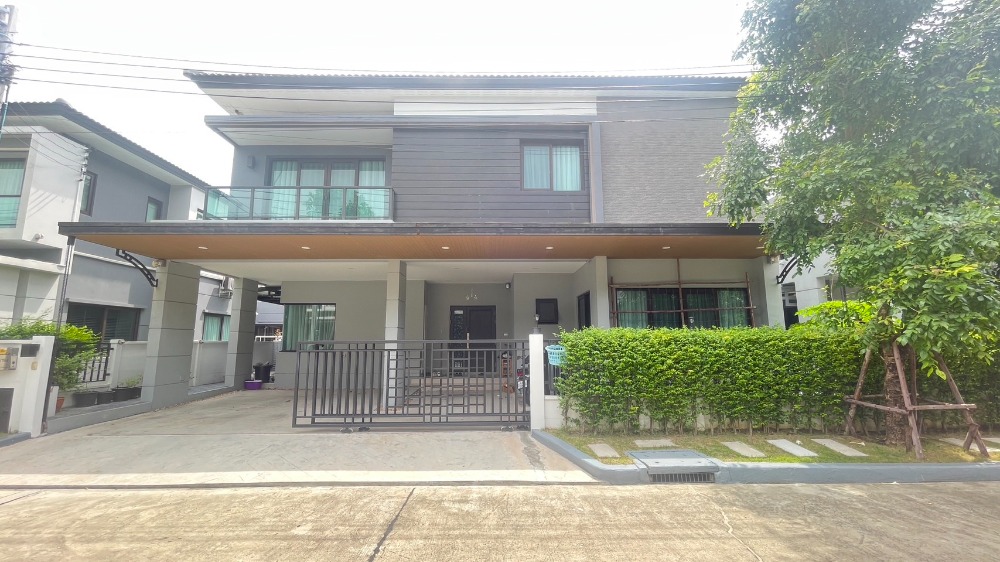 For SaleHouseNawamin, Ramindra : Urgent sale, 2-storey detached house, Centro Village, Ram Intra Chatuchak