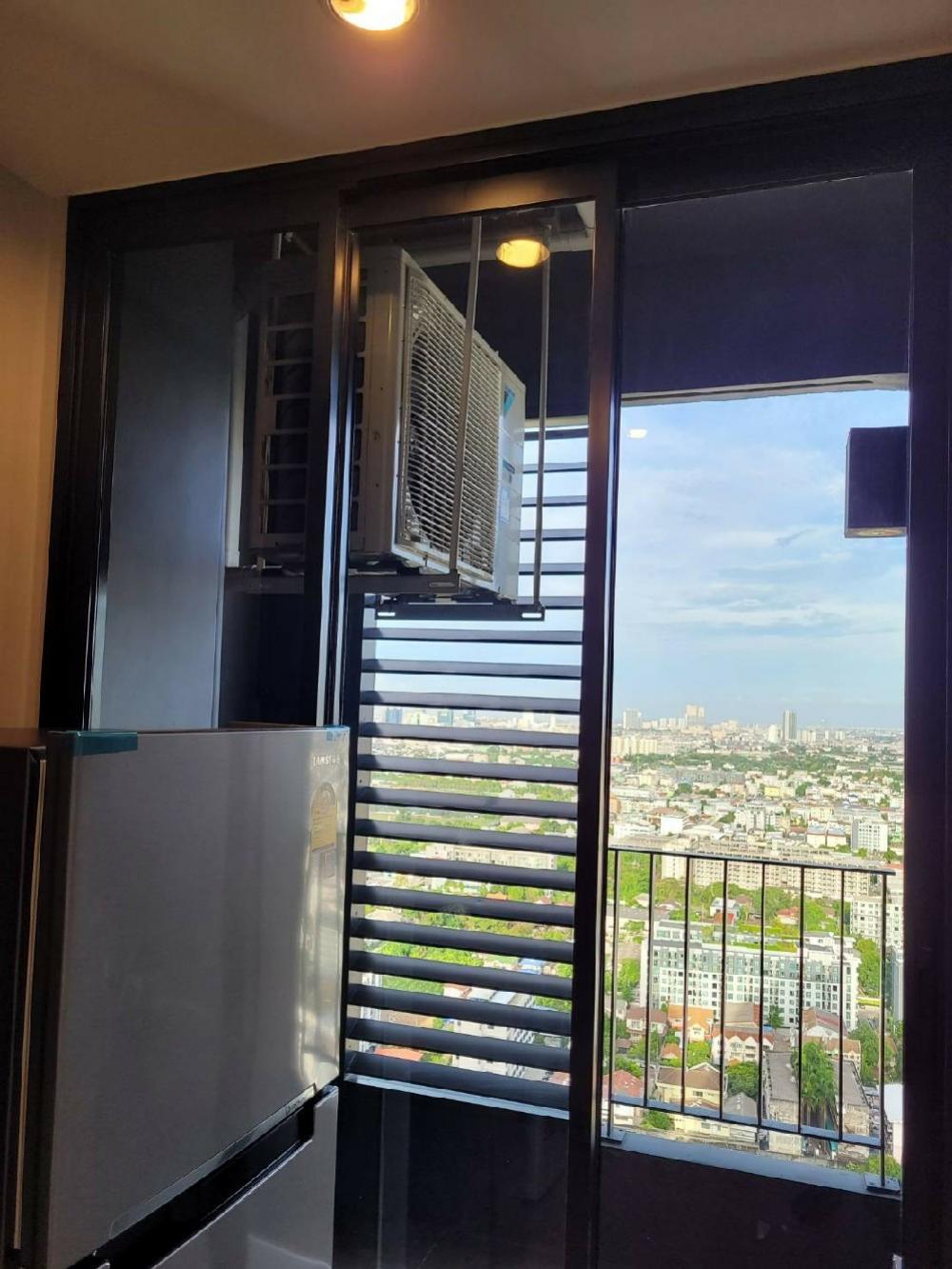 For RentCondoBangna, Bearing, Lasalle : FOR RENT ❗ 1Bedroom, high floor, beautiful view, fully furnished @IDEO MOBI SUKHUMVIT EASTPOINT 14,000/month