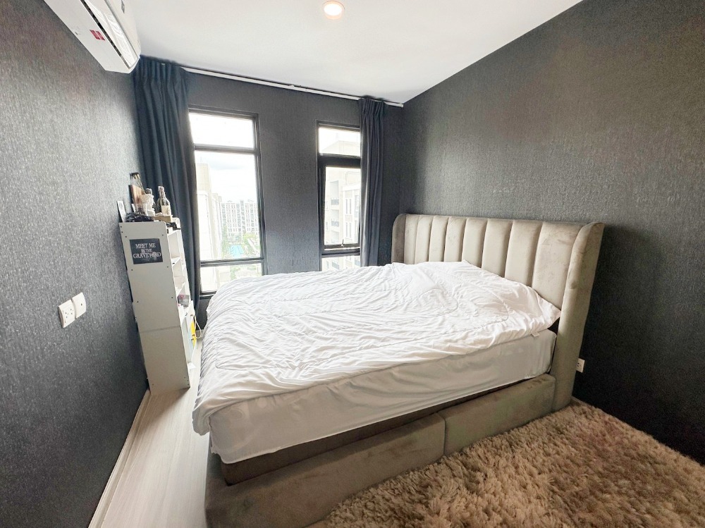 For SaleCondoRama9, Petchburi, RCA : Sale with tenant, good return, Aspire Asoke-Ratchada, 1 bedroom, 35 sq m., 8th floor, Building D, fully-furnished.
