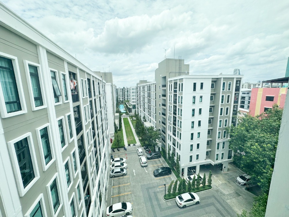 For SaleCondoRama9, Petchburi, RCA : Sale with tenant, good return, Aspire Asoke-Ratchada, 1 bedroom, 35 sq m., 8th floor, Building D, fully-furnished.