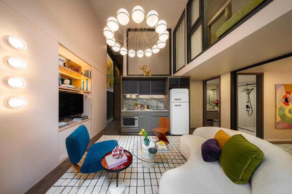 For SaleCondoRatchathewi,Phayathai : 🌟Urgent sale, Chuch Ratchadevi 3 Beds, only one room in the entire project, most beautiful, widest, contact 📞093-616-4456 (Sales Department)