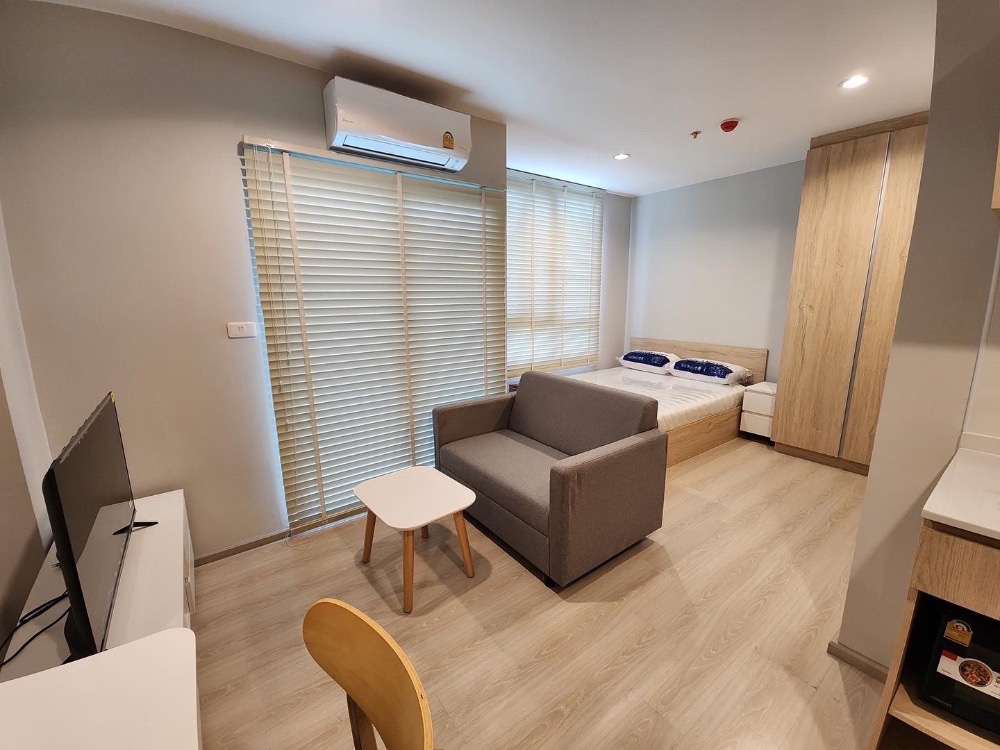 For RentCondoPattanakan, Srinakarin : 📣✨ Nue Noble Srinakarin - Lasalle✨ Condo for rent STUDIO, beautiful room, good price, ready to move in!! 🚆 Near MRT Sri Lasalle