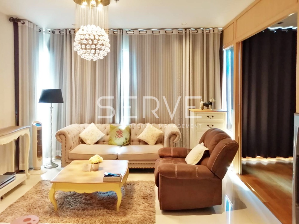 For RentCondoSukhumvit, Asoke, Thonglor : 1 Bed 1 Bath Fully furnished Good Location BTS Phrom Phong 800 m. at The Emporio Place Condo / For Rent