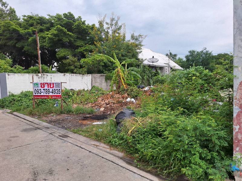 For SaleLandBang kae, Phetkasem : ghd000100 Empty land for sale near the main road, Petchkasem Road 81, already filled, cheap price, size 90 sq m, can enter and exit in many ways.