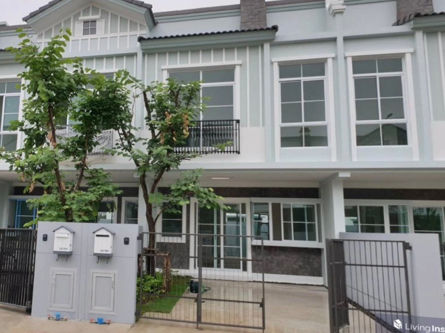 For RentHouseBangna, Bearing, Lasalle : 🔥🔥For rent Townhome Indy 2 Bangna Ramkhamhaeng 2 🏠100% new house condition, no one has ever lived in it🟠#MY2409_027