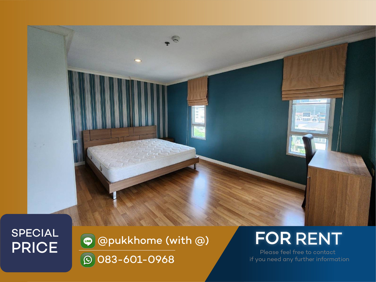 ให้เช่าคอนโดพระราม 9 เพชรบุรีตัดใหม่ RCA : ลุมพินี เพลส พระราม 9 |  2 ห้องนอน เเต่งสวย  📞 Line : @pukkhome (with @)
