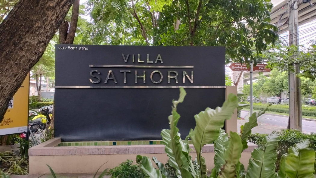 ให้เช่าคอนโดวงเวียนใหญ่ เจริญนคร : ให้เช่า คอนโด วิลล่า สาทร(Villa Sathorn) Villa สาทร 50 ตรม.