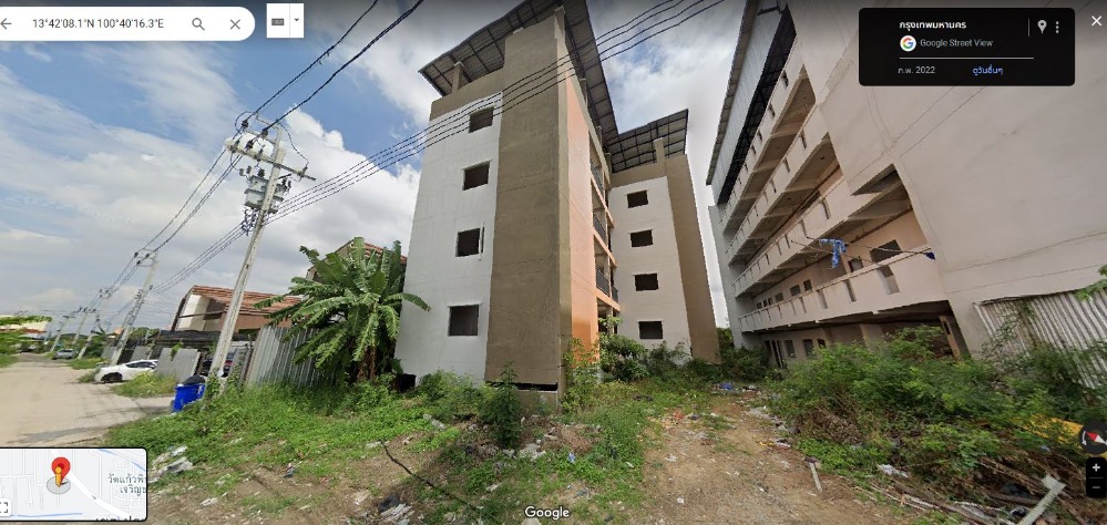 For SaleHotel&Apartment BusinessPattanakan, Srinakarin : Urgently looking for a capitalist to build an apartment, very good location, only 100 meters from Phatthanakan Road.