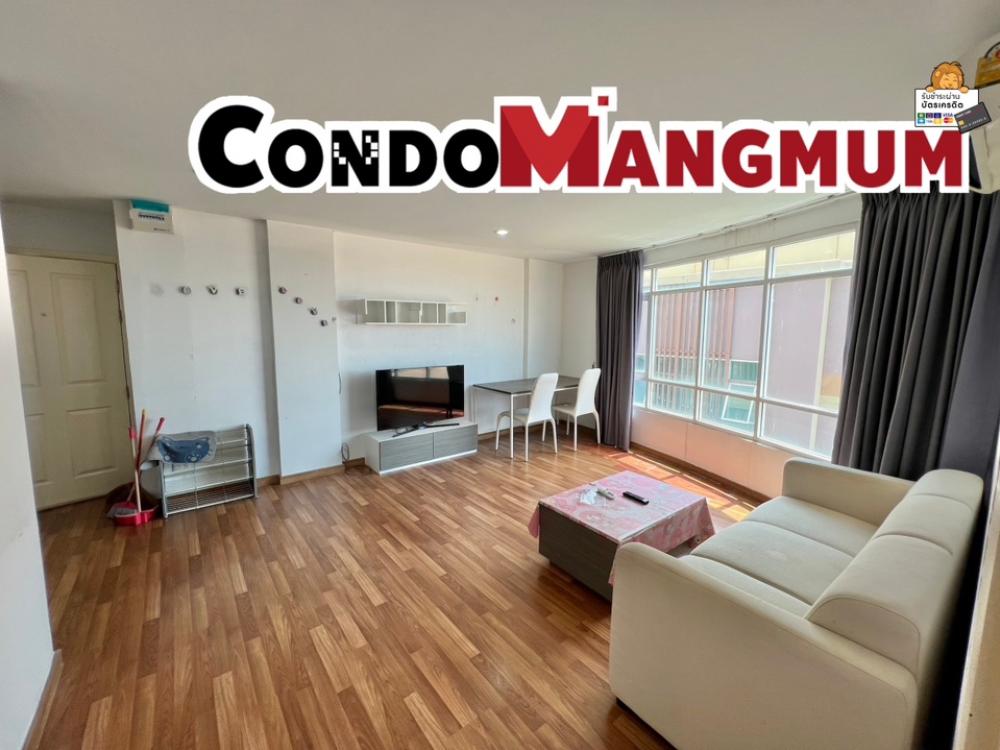 For RentCondoSamut Prakan,Samrong : ✨ There is a washing machine Rent Miami Bang Pu Zone Beach, Big Room 42.72 sq.m., sea view, rental, 5th floor, Building 82