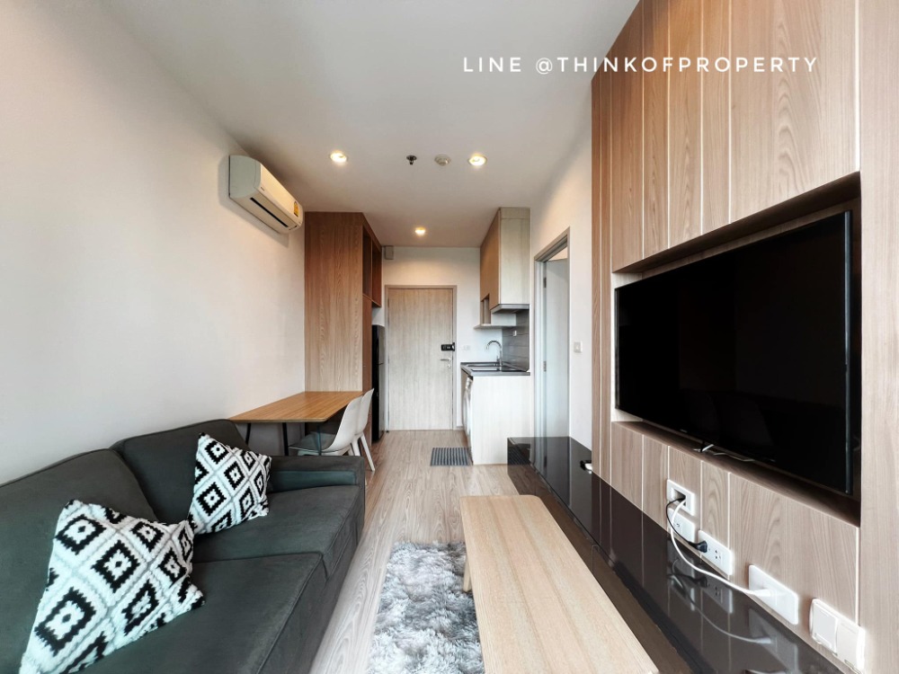 For RentCondoBangna, Bearing, Lasalle : 🔥 [For Rent] - [ Ideo Mobi Eastgate ] / Fully furnished 1 Bedroom 1 Bath. Easily to travel around by BTS Bangna and very close to BITEC ONLY 14,500 👍