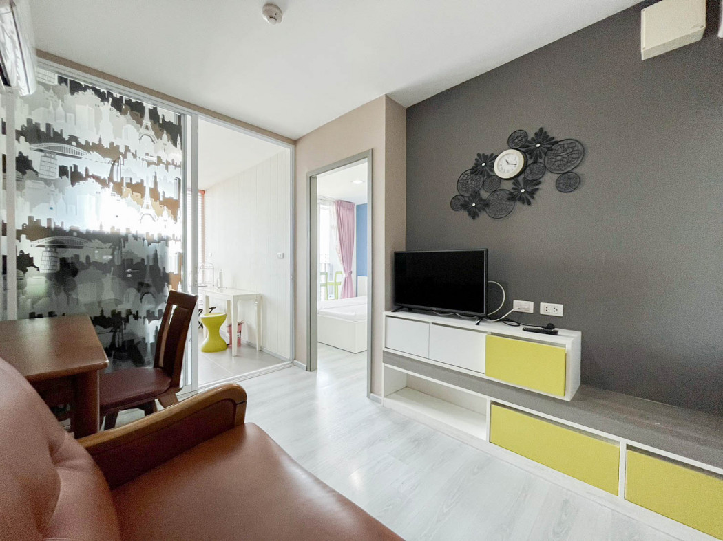 For RentCondoChaengwatana, Muangthong : Condo for rent on Chaengwattana Road Ready to move in, Grene Chaengwattana, 32 sq m., 22nd flo.