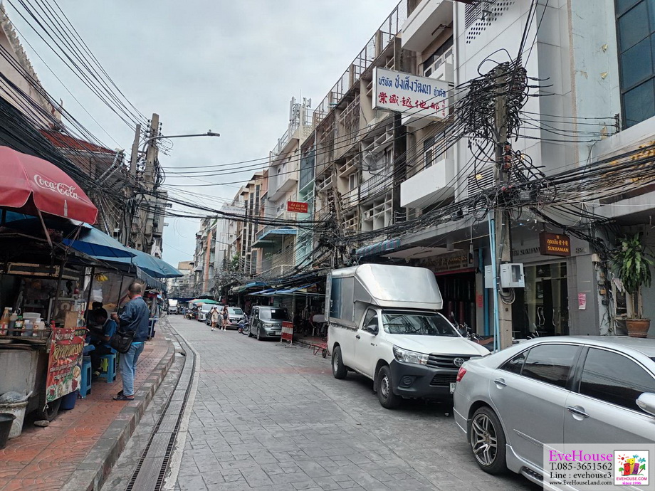 ขายที่ดินเยาวราช บางลำพู : ขายที่ดินแถวสำเพ็ง-เยาวราช ถนนมหาจักร จักรวรรดิ ขนาด 442 ตารางวา ขาย 220 ล้านบาท ใกล้ตลาดสำเพ็ง เยาวราช เวิ้งนาครเขษม วัดสามปลื้ม ราชวงศ์
