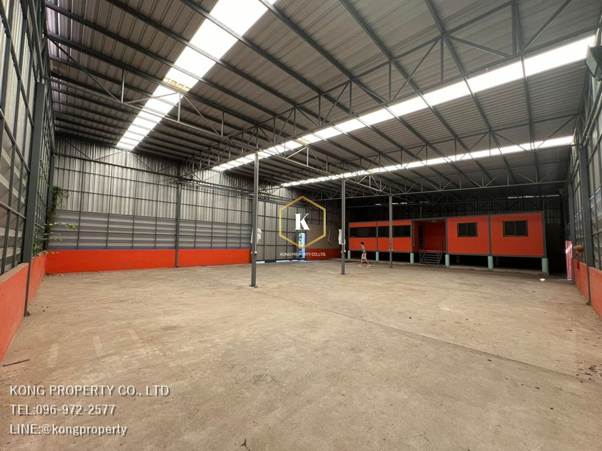 For RentWarehousePathum Thani,Rangsit, Thammasat : Warehouse for rent, Rangsit, Khlong 2, Thanyaburi, Pathum Thani, 550 sq m.