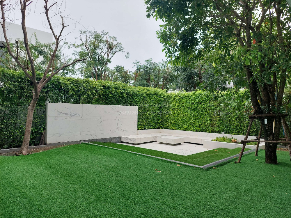 For SaleHouseBangna, Bearing, Lasalle : VIVE Bangna, Super Luxury detached house, Modern style, corner unit close to nature, common garden and swimming pool.