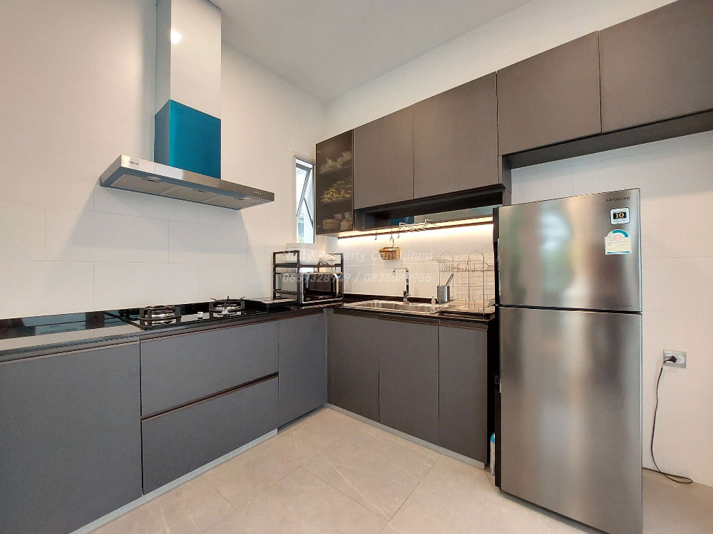 For SaleHouseBangna, Bearing, Lasalle : VIVE Bangna, Super Luxury detached house, Modern style, corner unit close to nature, common garden and swimming pool.