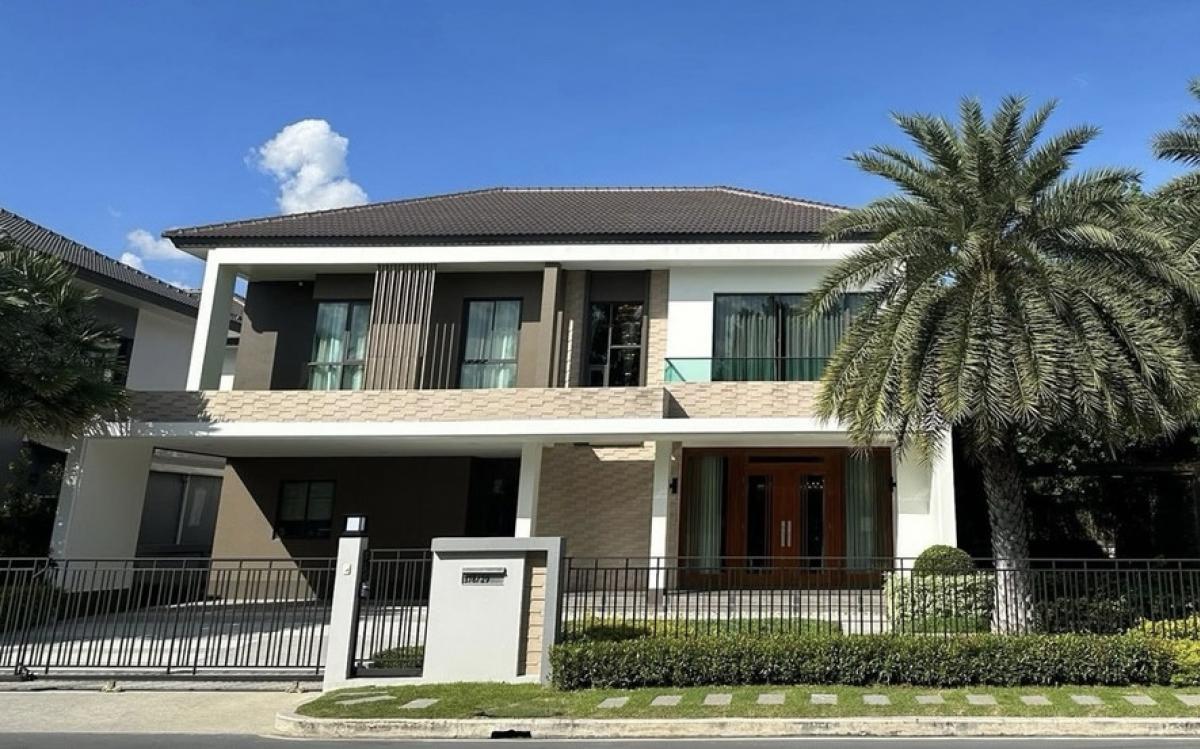 ให้เช่าบ้านบางนา แบริ่ง ลาซาล : 🌟ให้เช่าบ้านเดี่ยว พร้อมสระว่ายน้ำ เดอะ แกรนด์ลักซ์ บางนา สวนหลวง บ้านเดี่ยว 2 ชั้น 4 ห้องนอน/ 5 ห้องน้ำ ตกแต่งสวยหรู ใกล้เมกาบางนา💥ค่าเช่า 280,000 บาท/เดือน